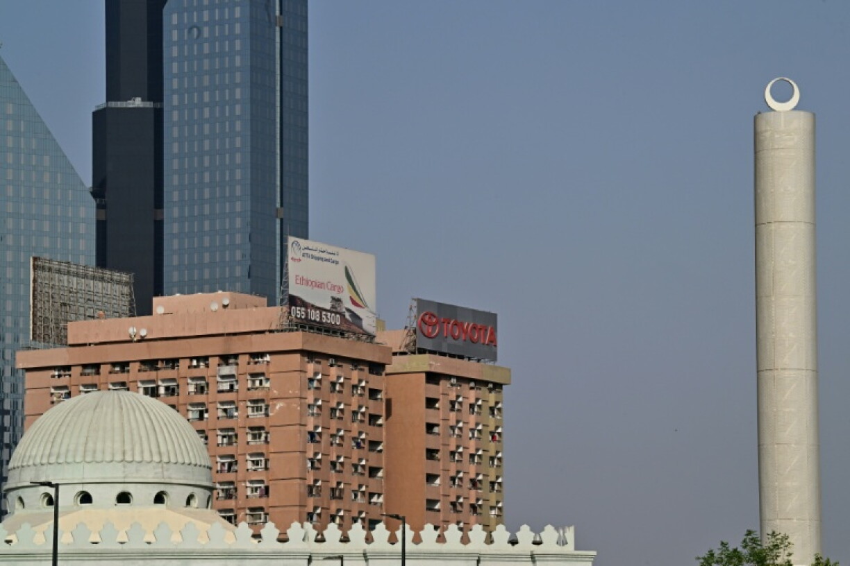 The so-called Toyota Building is a relic of an older Dubai