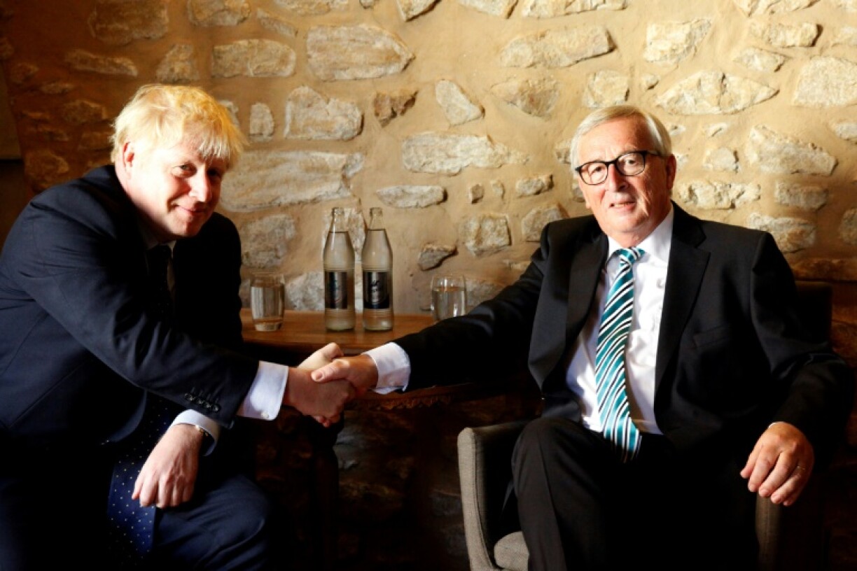 Johnson and Juncker's meeting in Luxembourg had ended without a breakthrough in September.