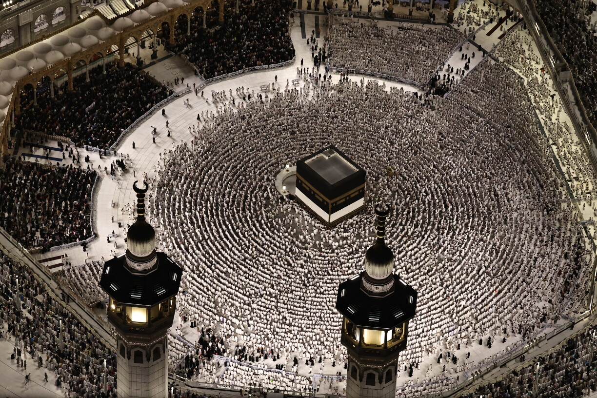 D'al-Haram-Moschee zu Mekka a Saudi Arabien um 24. Mee 2026.