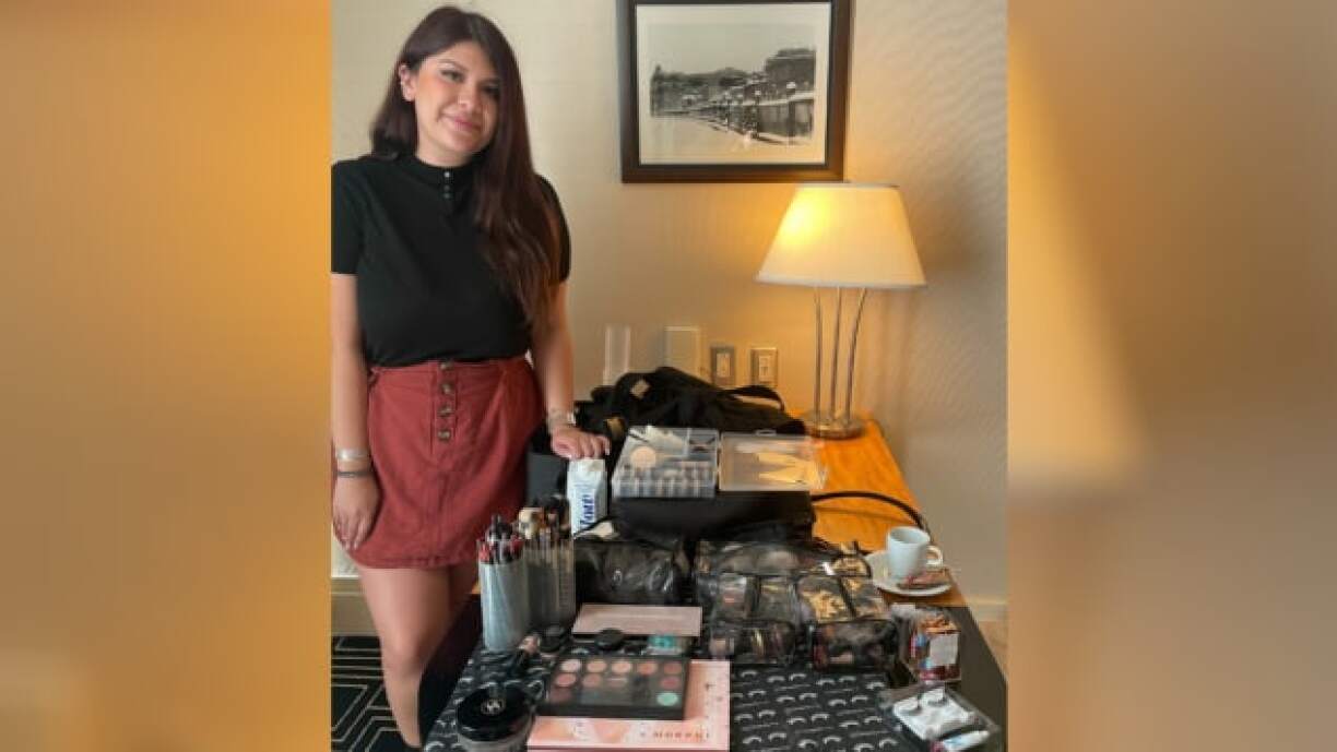 Azalia Claudine Becerril Angulo, une maquilleuse au grand cœur