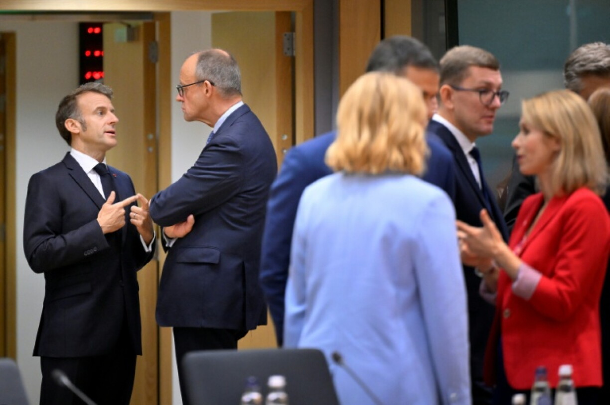 French President Emmanuel Macron and German Chancellor Friedrich Merz do not see eye to eye on the next seven-year EU budget