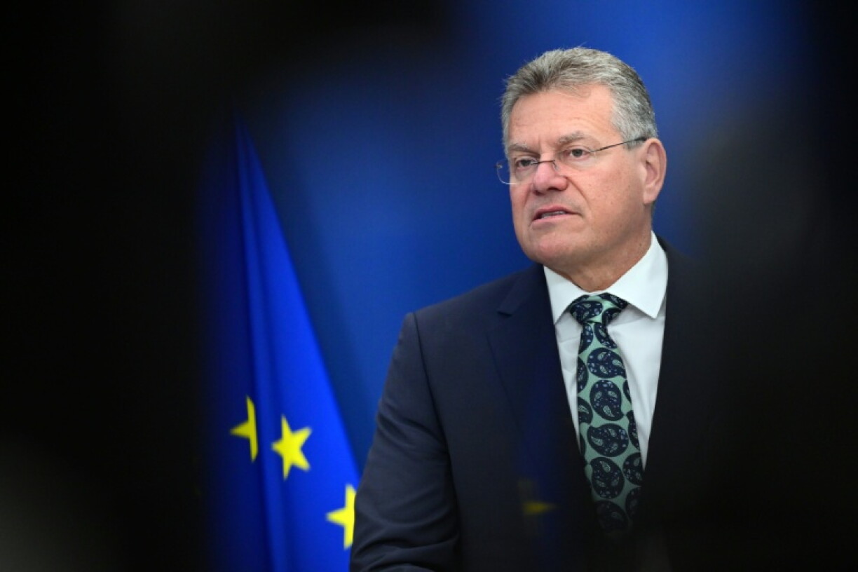 EU Commissioner for Trade and Economic Security, Interinstitutional relations and Transparency Maros Sefcovic said it was crucial to achieve "tangible outcomes" in trade talks set to wrap up in China