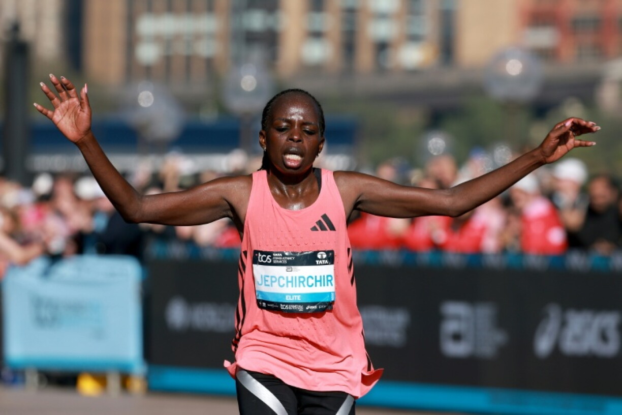 Kenya’s Peres Jepchirchir wins the 2026 Sydney Marathon