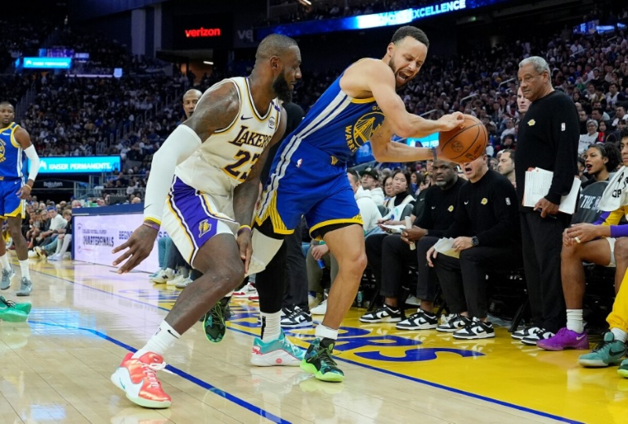 NBA rivals LeBron James and Steph Curry served up a Christmas Day showdown with the Los Angeles Lakers facing off against the Golden State Warriors