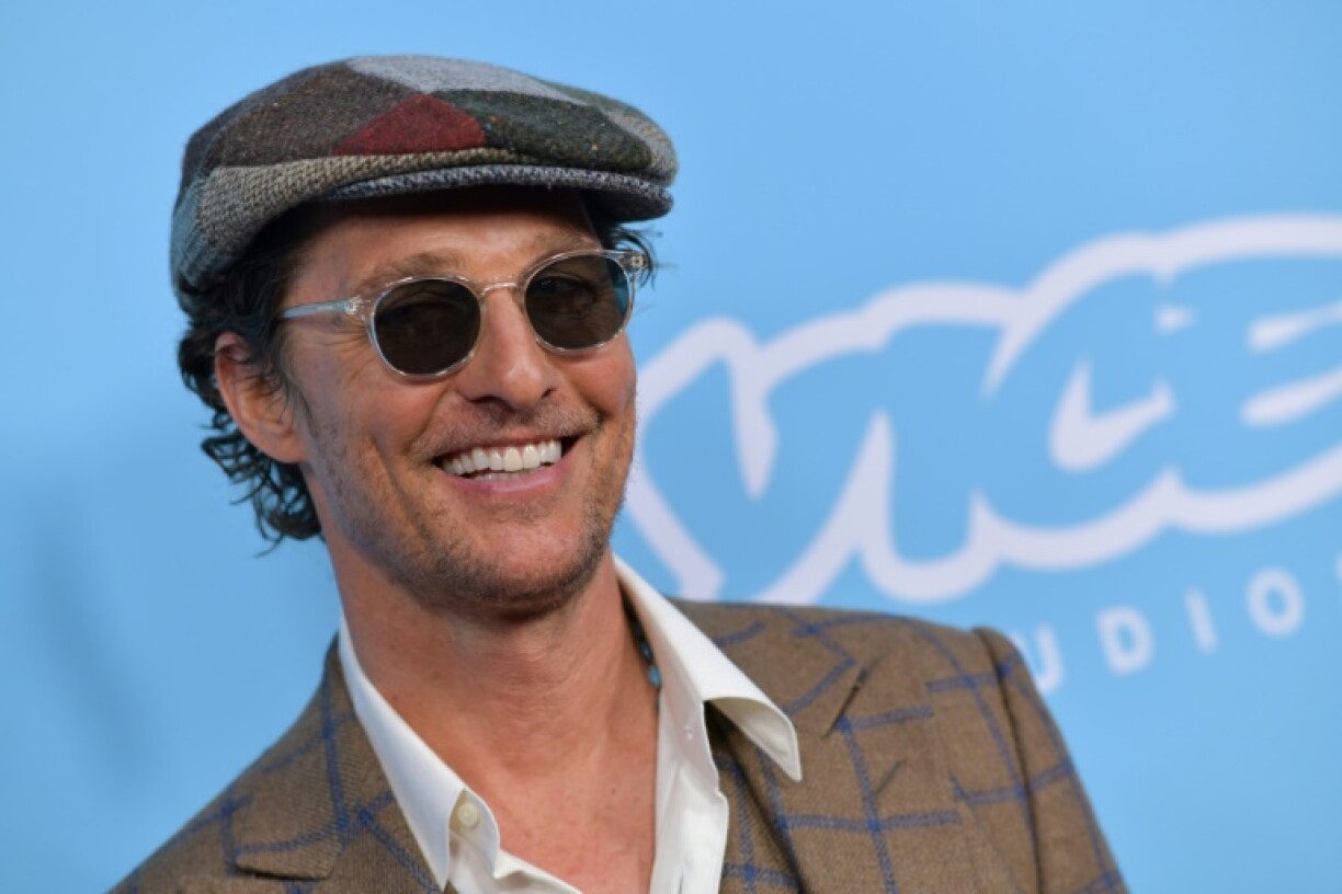 L'acteur américain Matthew McConaughey à Hollywood, le 28 mars 2019
