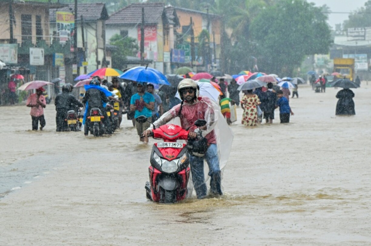 Sri Lanka is in its northeast monsoon season, but rainfall has intensified because of Cyclone Ditwah