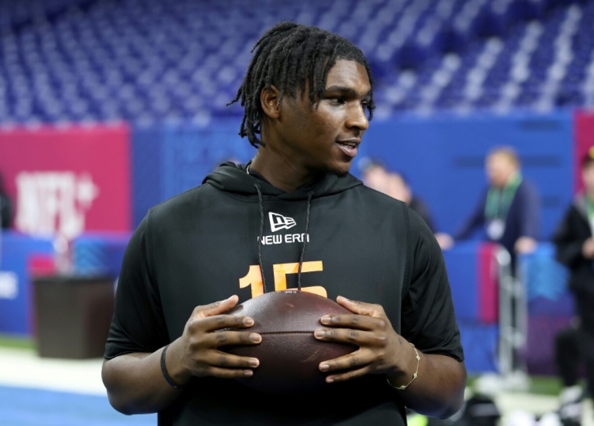 Cam Ward, a quarterback from the University of Miami, is expected to be taken by the Tennessee Titans with the first pick in Thursday's NFL Draft