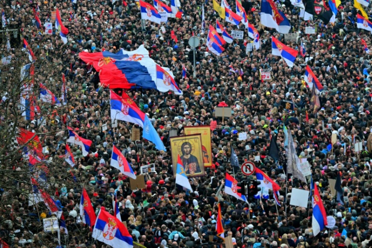 Across Serbia, there have been student-led protests almost daily over the past six months