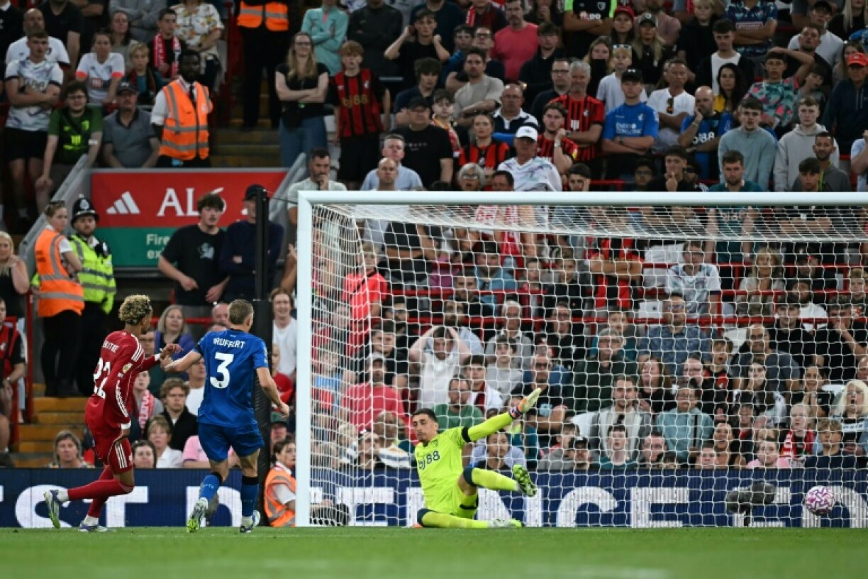 Hugo Ekitike ouvre le score pour Liverpool le 15 août 2025