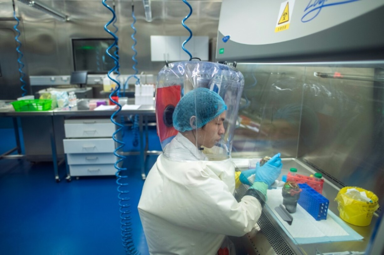 Le laboratoire P4 à Wuhan, accusé d'être à l'origine de l'épidémie.