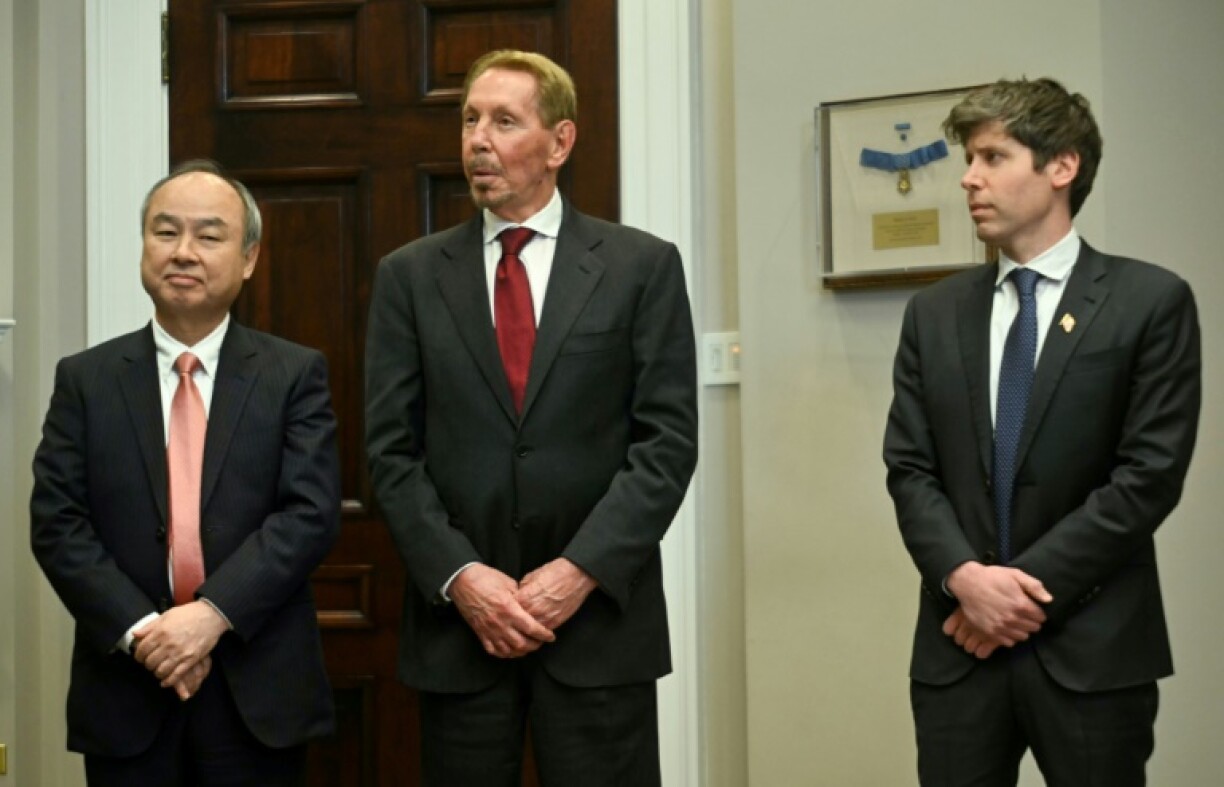 On Donald Trump's first full day in office, Oracle founder Larry Ellison made an unexpected White House appearance alongside OpenAI's Sam Altman and SoftBank boss Masayoshi Son