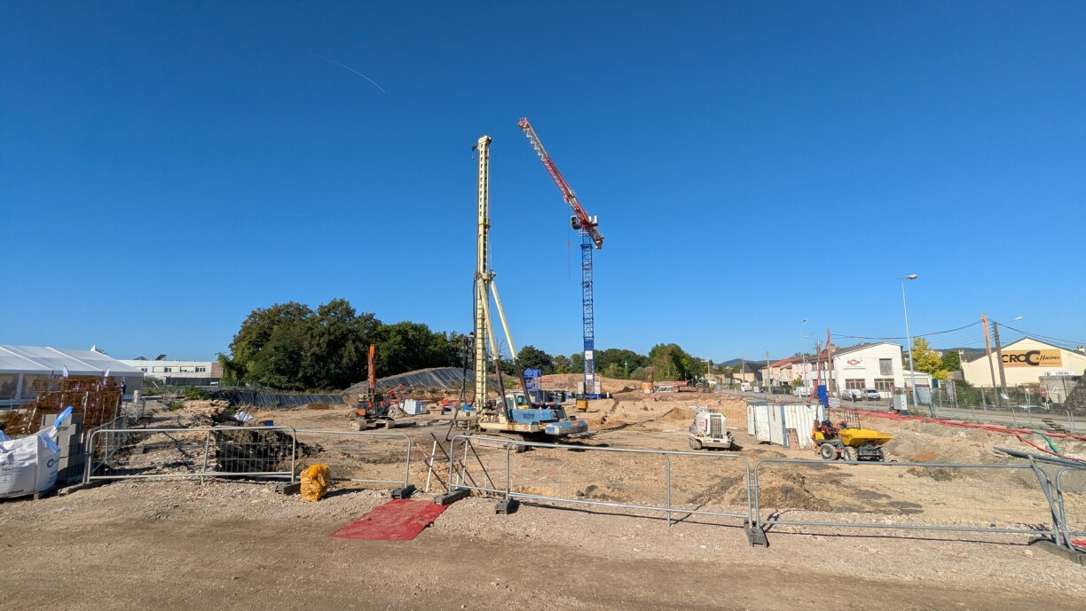 Le chantier du projet