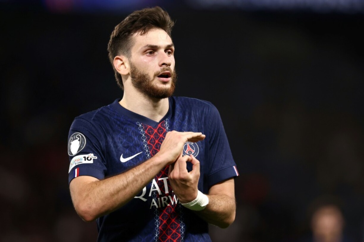 Khvicha Kvaratskhelia was on target as title holders Paris Saint-Germain beat Atalanta in their opening Champions League game on Wednesday