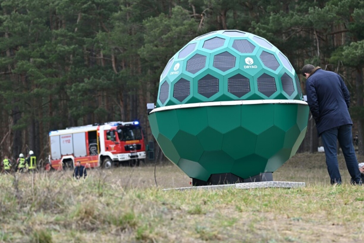 Dryad eventually hopes the drones will put out fires using novel technology: a