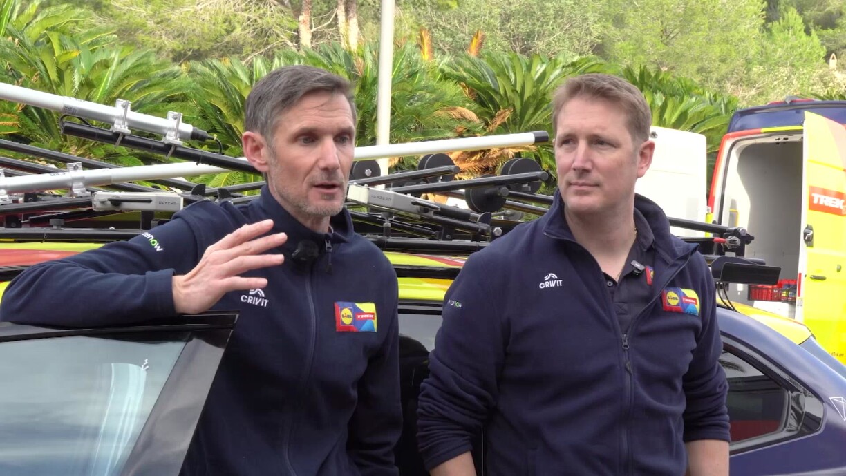 Andy a Fränk Schleck si zeréck am World Tour