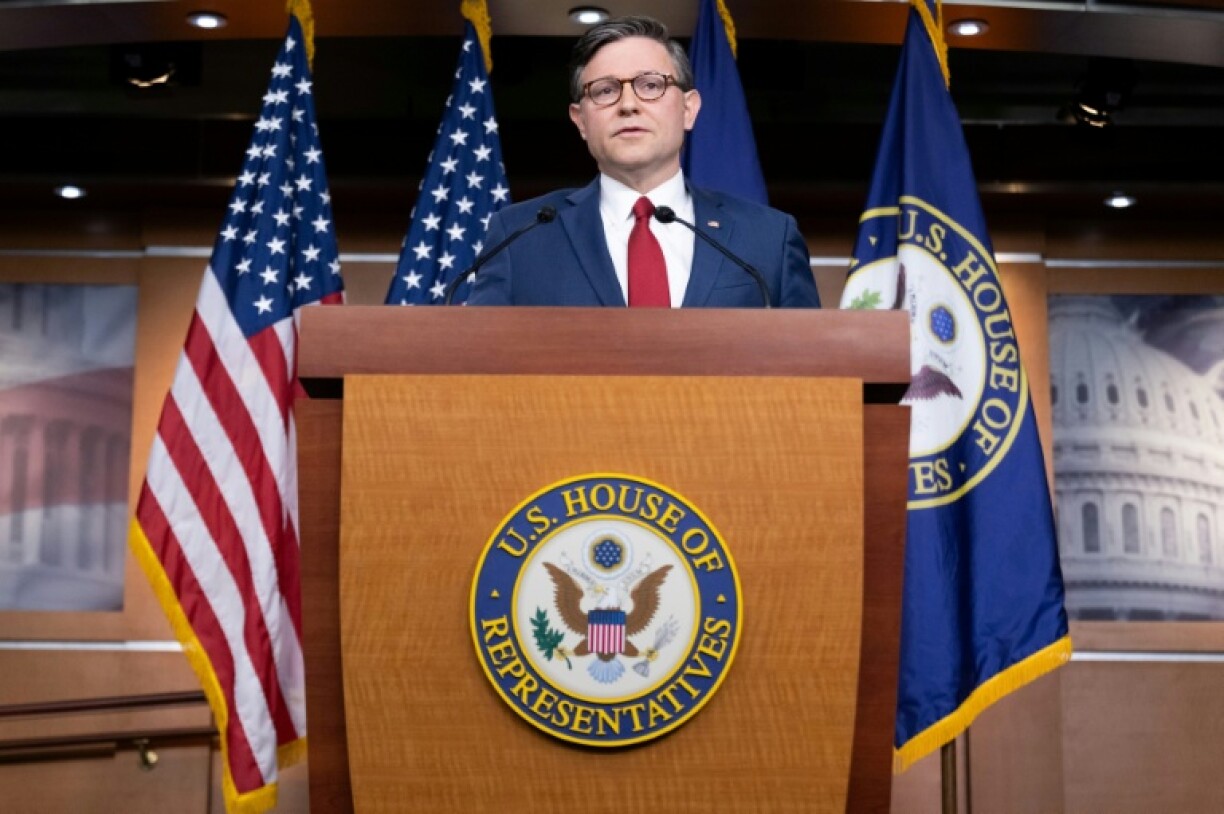 US House Speaker Mike Johnson said he would call his chamber back into session after holding it suspended throughout the standoff