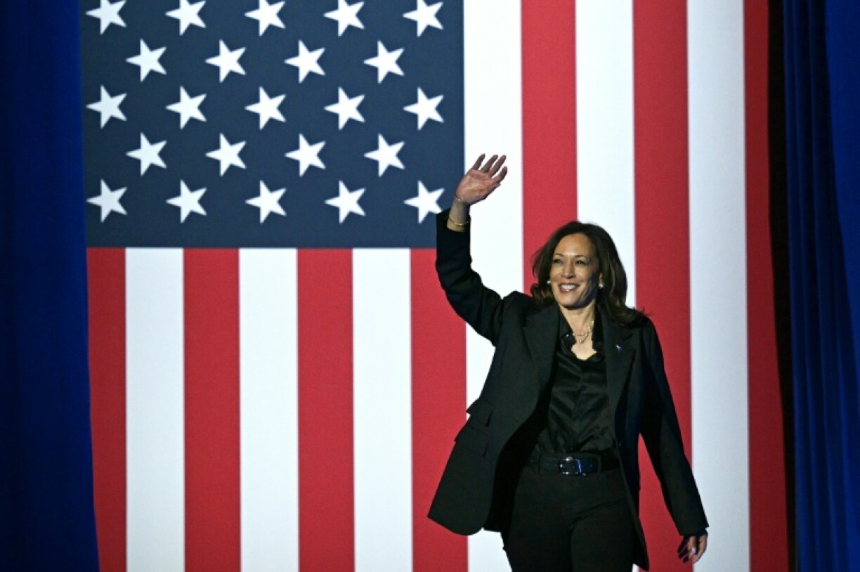 Kamala Harris en campagne à Milwaukee, dans le Wisconsin, le 1er novembre 2024