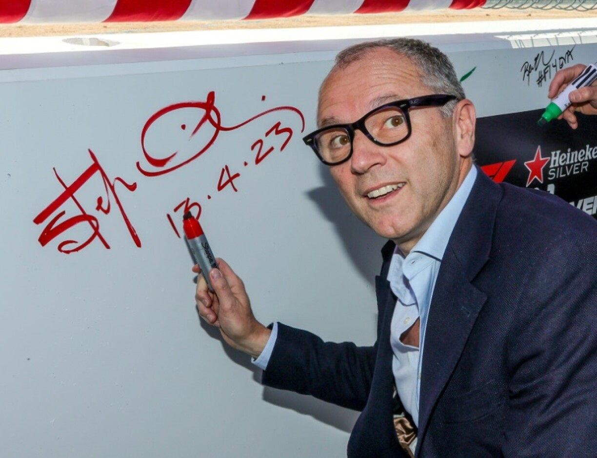 Stefano Domenicali will remain Formula One president and CEO until 2029