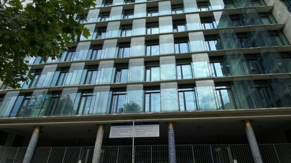 Le palais de justice de Bruxelles où Robert Hendy-Freegard a été présenté à un juge, avant d'être incarcéré, le 3 septembre 2022
