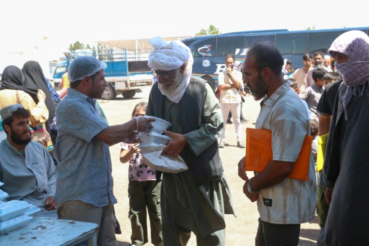 Around half of Afghanistan's population of around 48 million lives below the poverty line, according to the World Bank