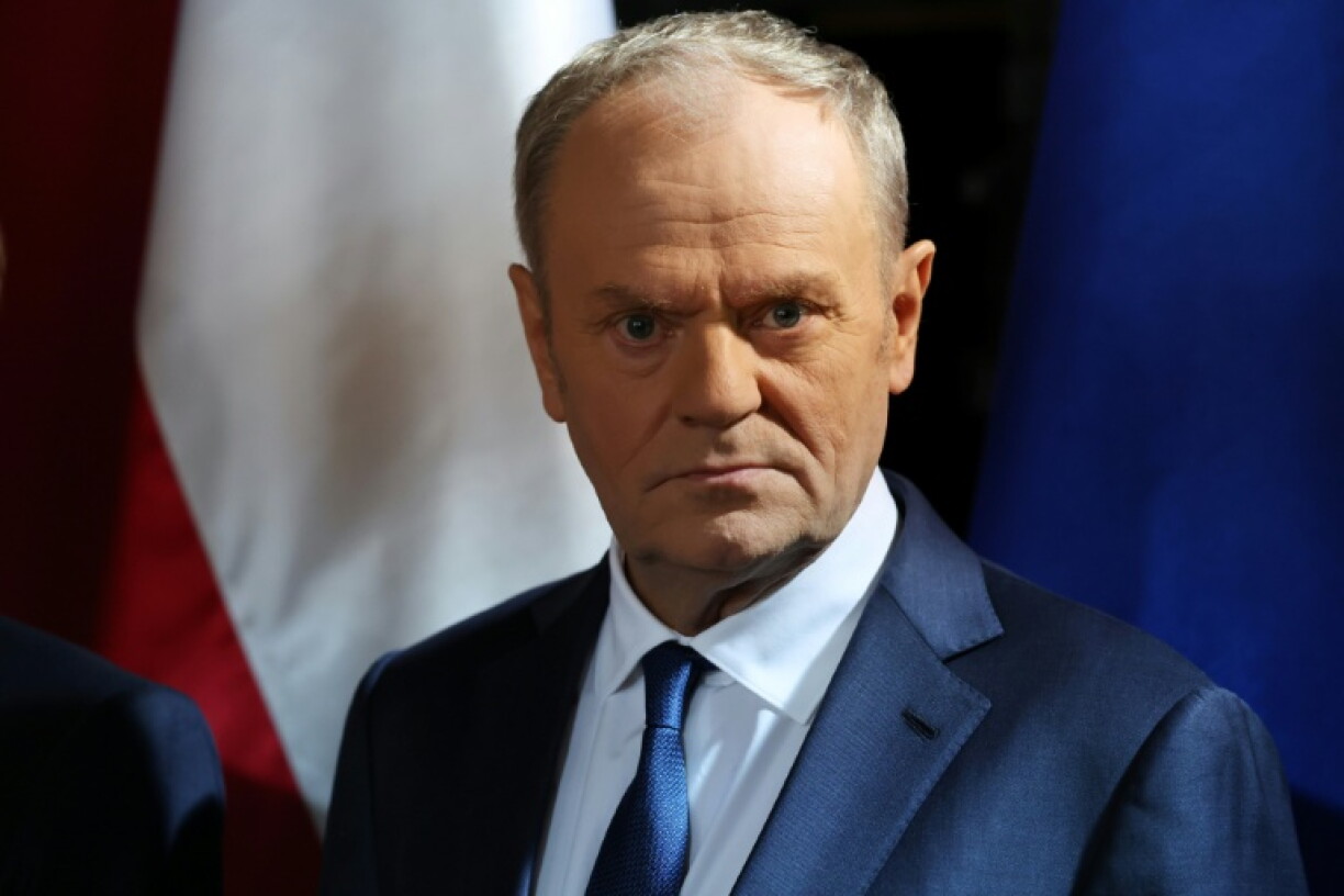 Le Premier ministre polonais Donald Tusk, le 20 avril 2026 à Gdansk