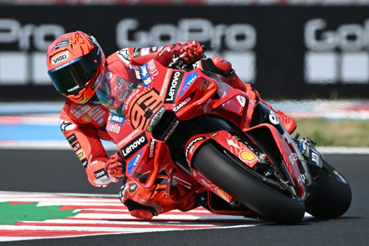 Ducati's Marc Marquez won Saturday's sprint in Hungary before claiming victory in the main race