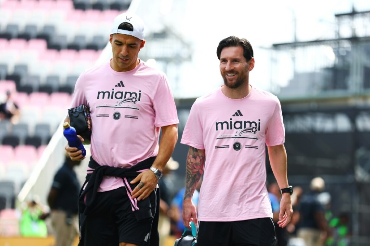 Lionel Messi and Luis Suarez were due to travel to Jamaica for Thursday's CONCACAF Champions Cup second-leg tie against Kingston's Cavalier