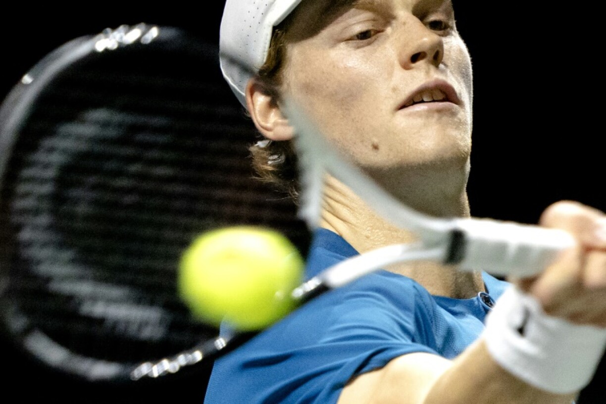 L'Italien Jannik Sinner à le 17 février 2023