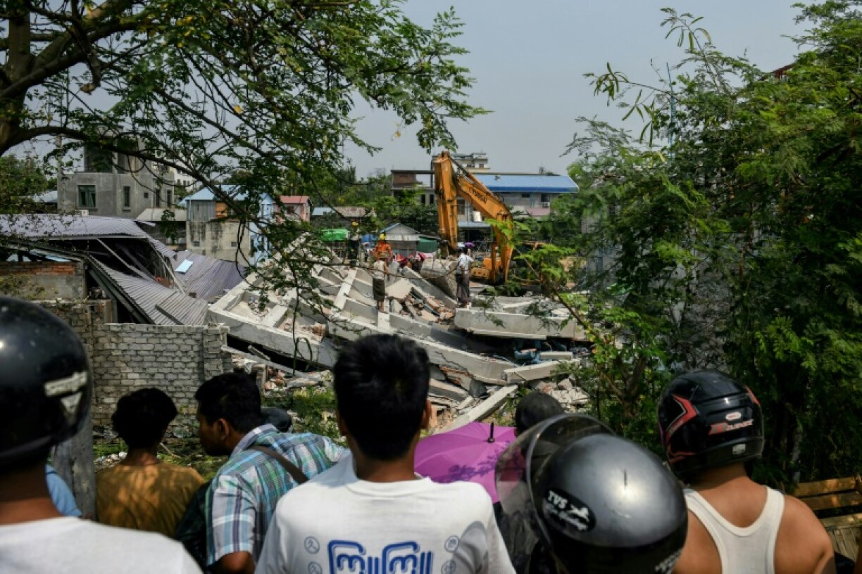 One rescue worker in Mandalay said they lack vehicles to help with the relief effort