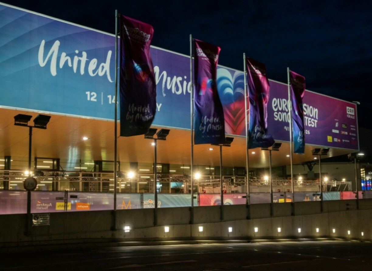 La salle Stadthalle de Vienne en Autriche, le 6 mai 2026