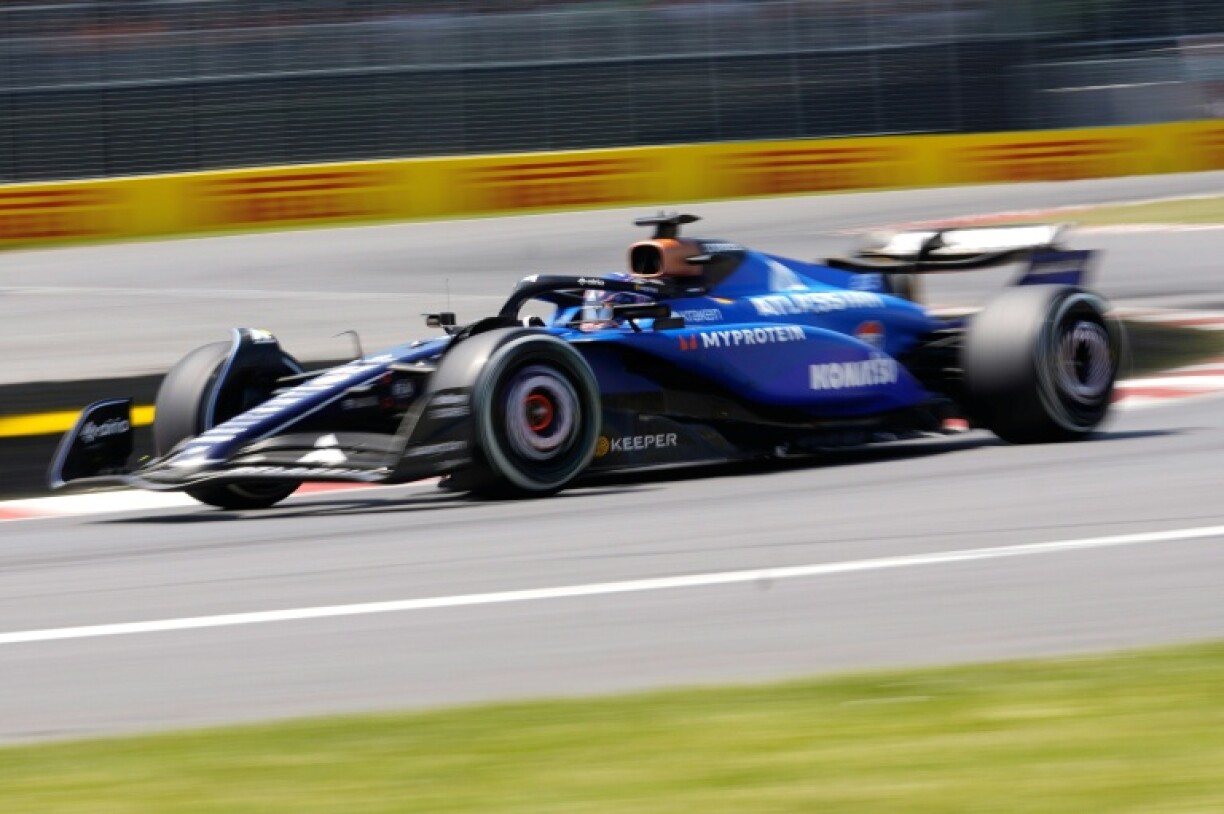 Britain-born Thai driver Alexander Albon races for Williams in F1