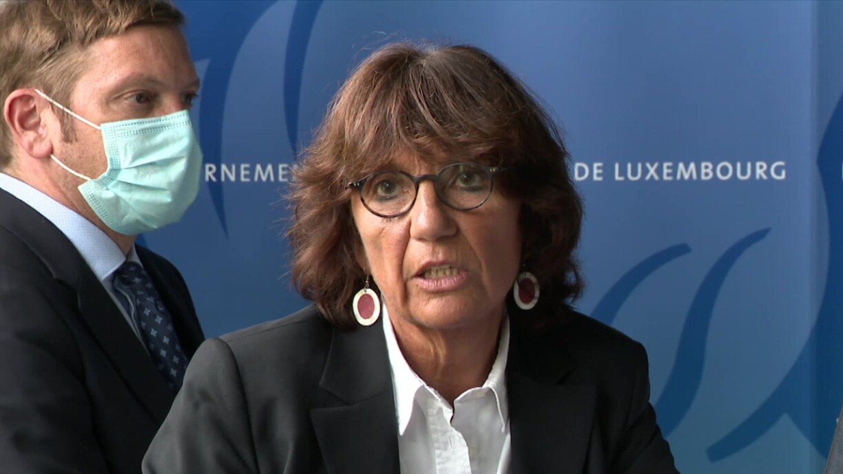D'Procureure générale Martine Solovieff.