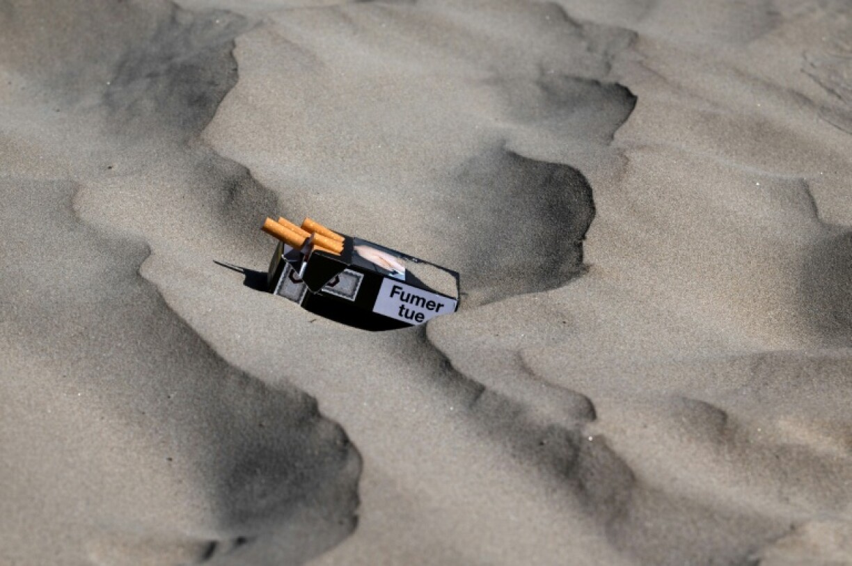 Beaches and parks are now covered by France's public smoking ban