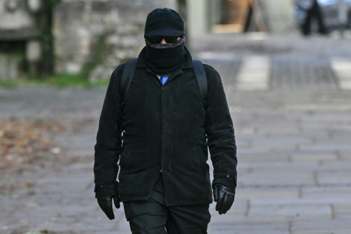 Mohammed Hassan outside Winchester Crown Court - one of four men who have denied sexual offences against Joanne Young