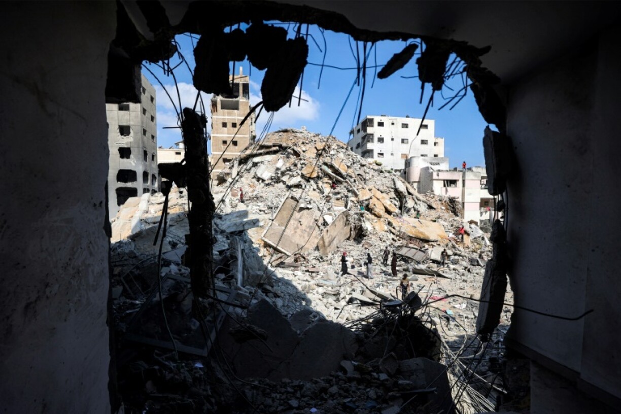Israel unleashed a massive new bombing campaign on Gaza City on Tuesday