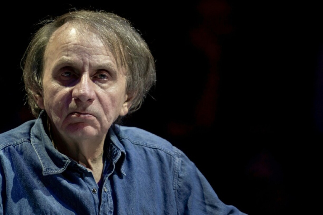 Michel Houellebecq le 25 avril 2019 à Paris
