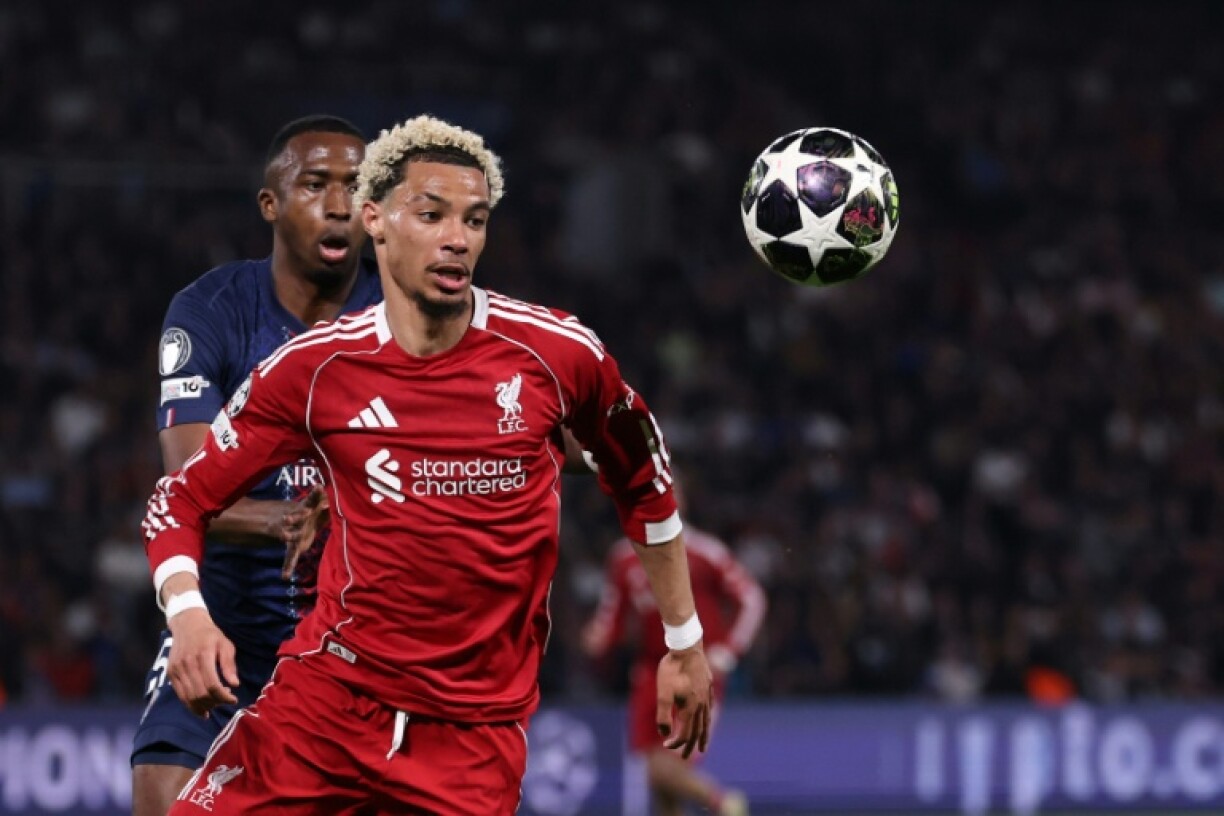 Hugo Ekitike struggled to make an impact up front for Liverpool
