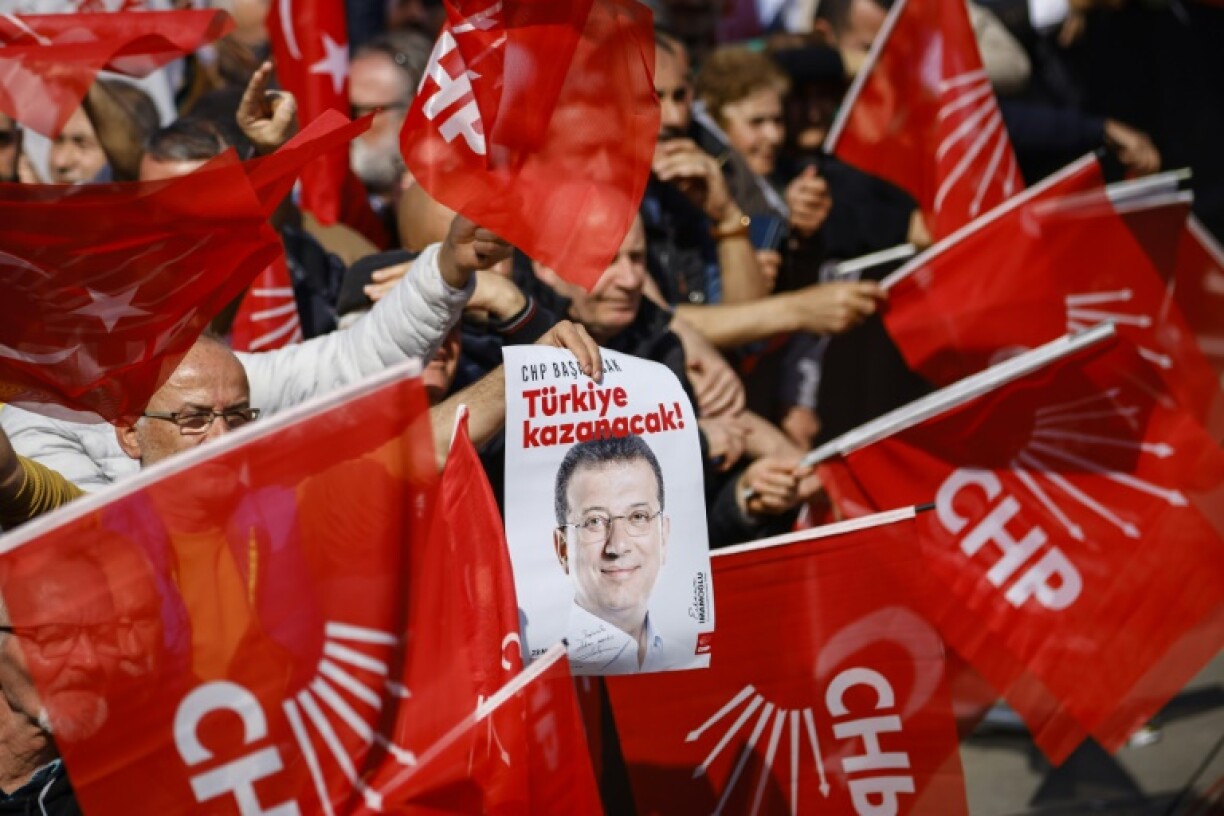 Turkey has been gripped by protests since the March 19 arrest of Istanbul's popular opposition mayor Ekrem Imamolu