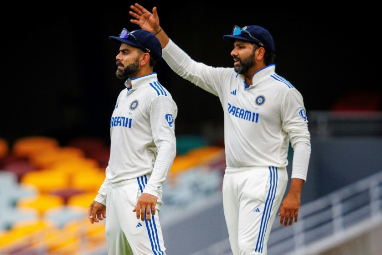 India greats Rohit Sharma (right) and Virat Kohli (left) mean it will be a new-look India squad that is picked for the tour of England next week