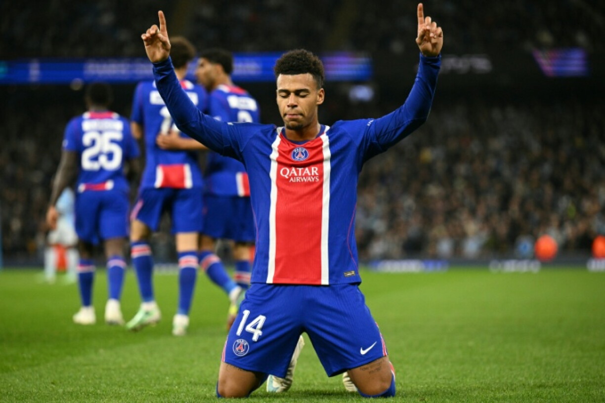 Desire Doue shone in PSG's 4-2 win at Manchester City