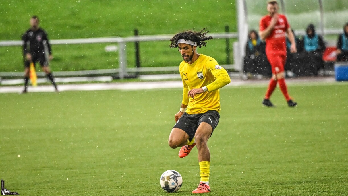 Reda Eddarraj a dicté le tempo dans le cœur du jeu de Bissen. Le Marocain fut l’un des artisans du succès ce samedi contre le Racing.