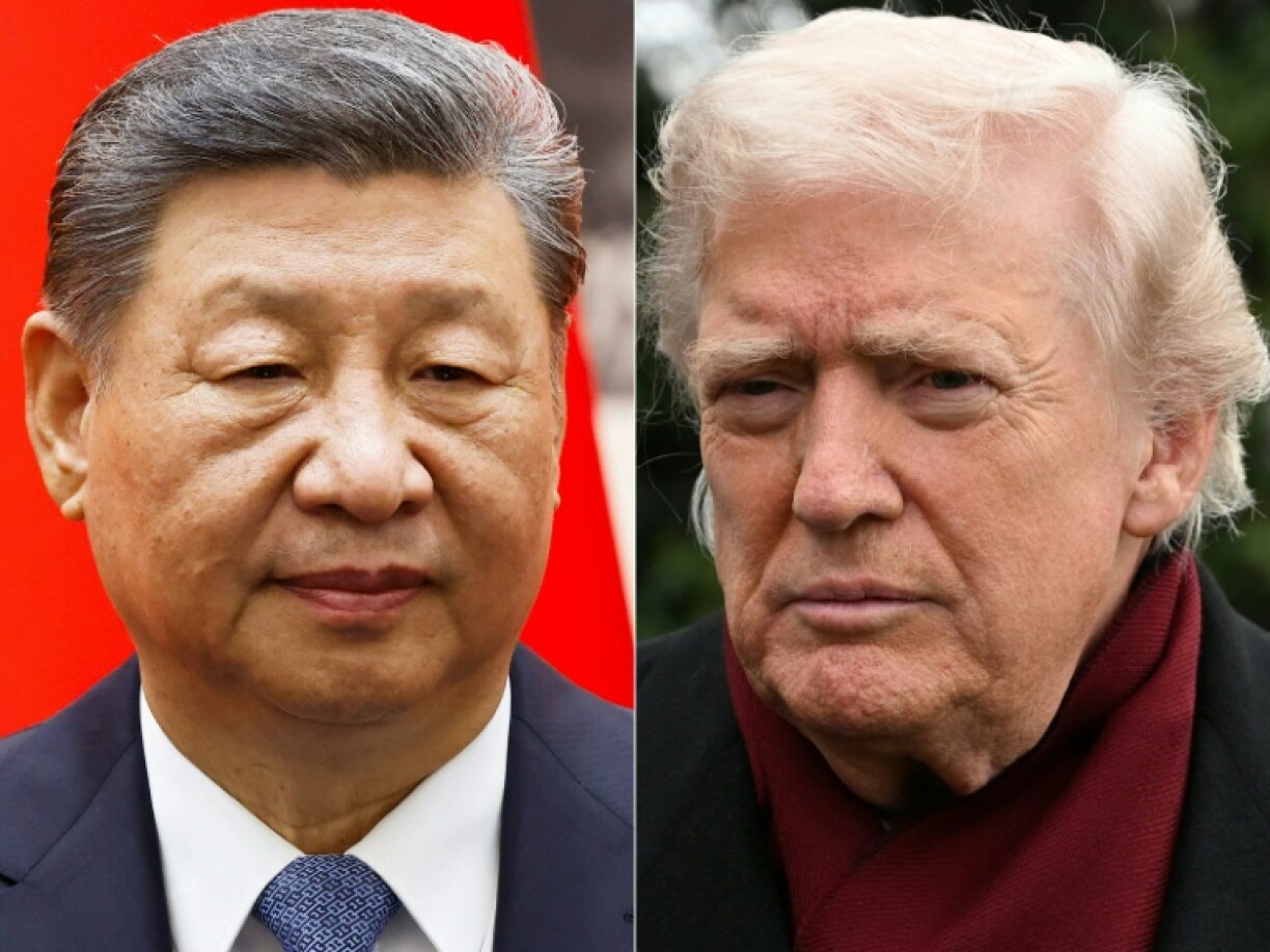 The call between Chinese President Xi Jinping (L) and his US counterpart Donald Trump came after the pair met in late October, 2025 for the first time in six years
