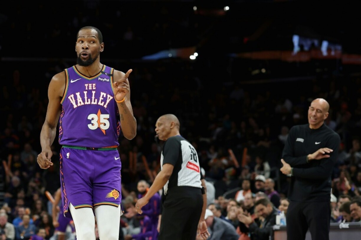 Kevin Durant's trade deal from the Phoenix Suns to the Houston Rockets was reportedly part of a seven-team NBA trade deal made official on Sunday