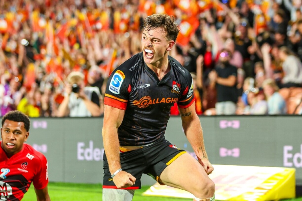 Leroy Carter starred in his maiden Super Rugby season with Waikato Chiefs, scoring nine tries