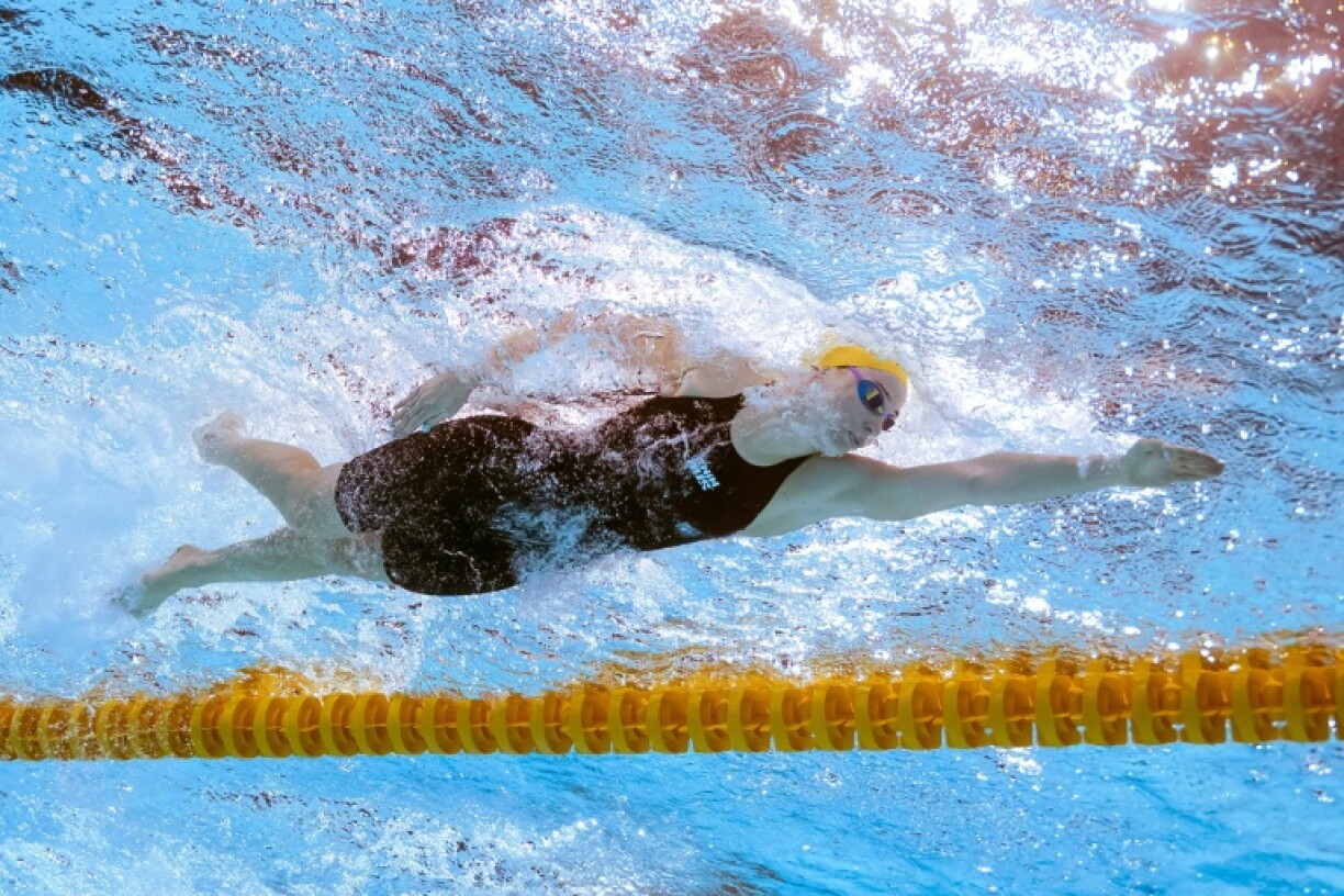 Olympic champion Mollie O'Callaghan romped to an emphatic victory in the 200m freestyle on Wednesday for her 10th world championship title