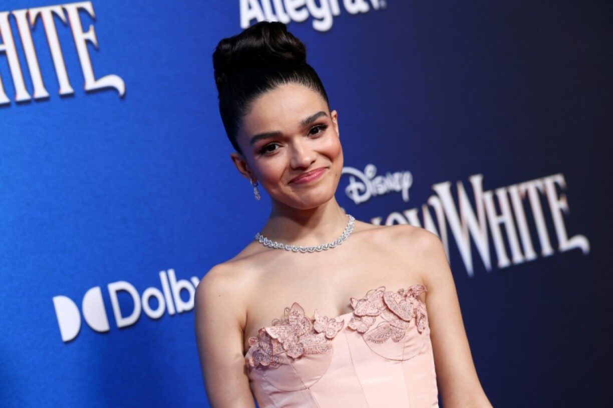 Actress Rachel Zegler attends the world premiere of Disney's