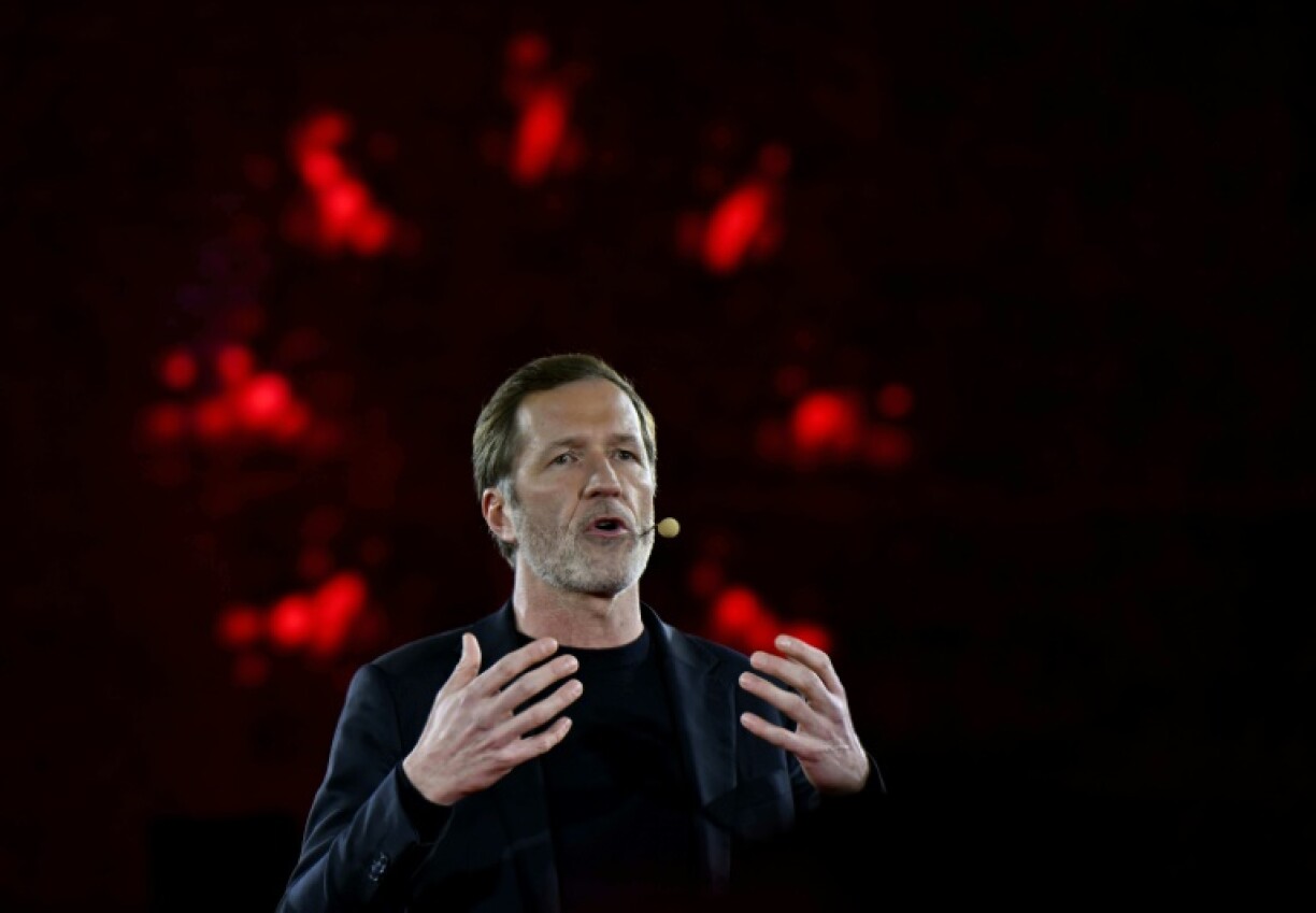 Le président du PS (francophone) Paul Magnette, le 16 janvier 2025 à Bruxelles