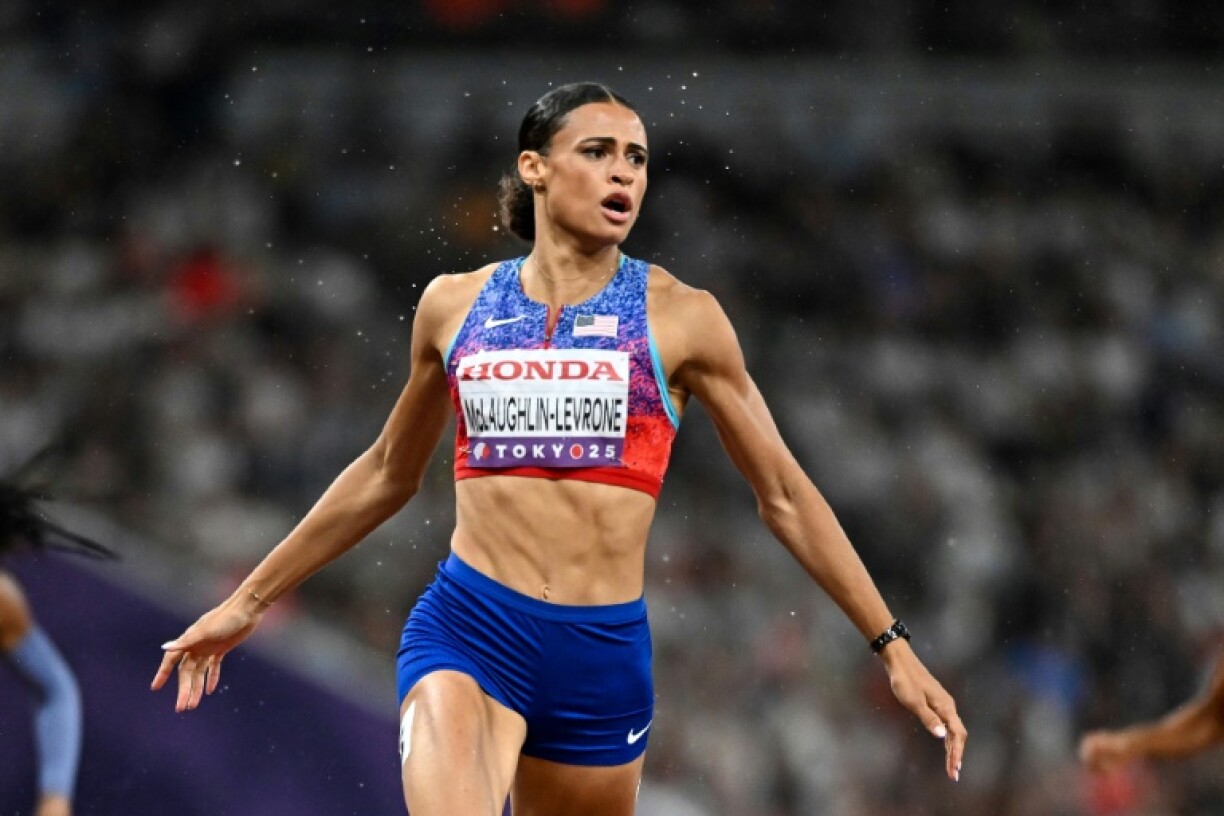 Sydney McLaughlin-Levrone came close to breaking the 40-year-old women's 400 metres world record set by Marita Koch of communist East Germany