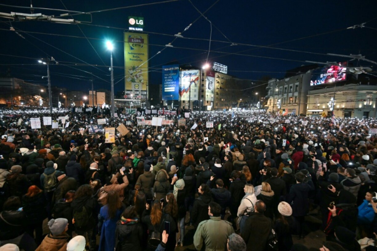 The protests have been going on for seven weeks