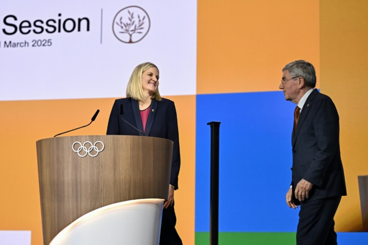 IOC president Thomas Bach said his successor, Kirsty Coventry of Zimbabwe, would more than meet the expectations of Africa